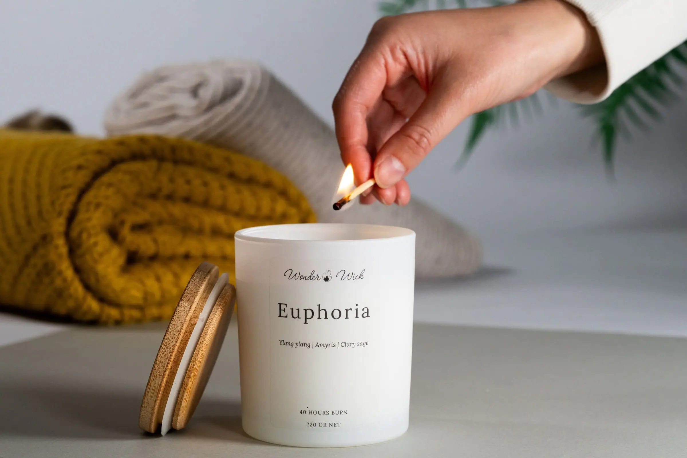 Euphoria candle by House of Gandha