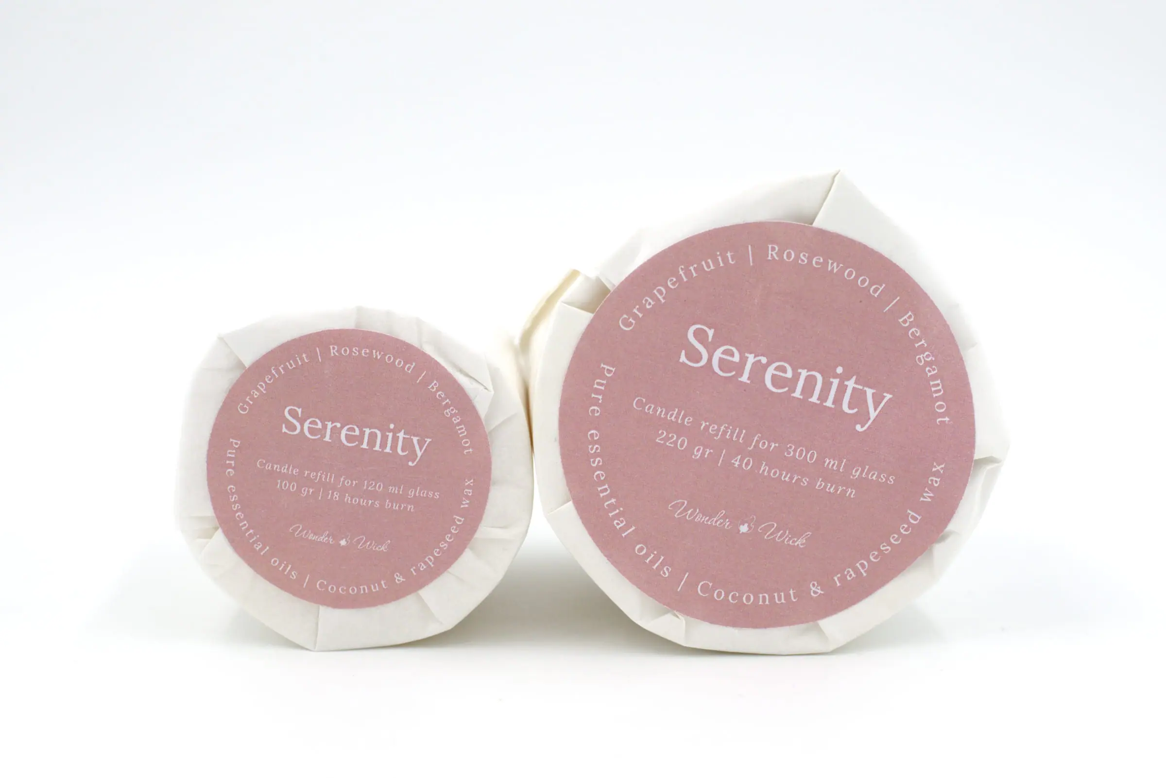 Serenity candle refill